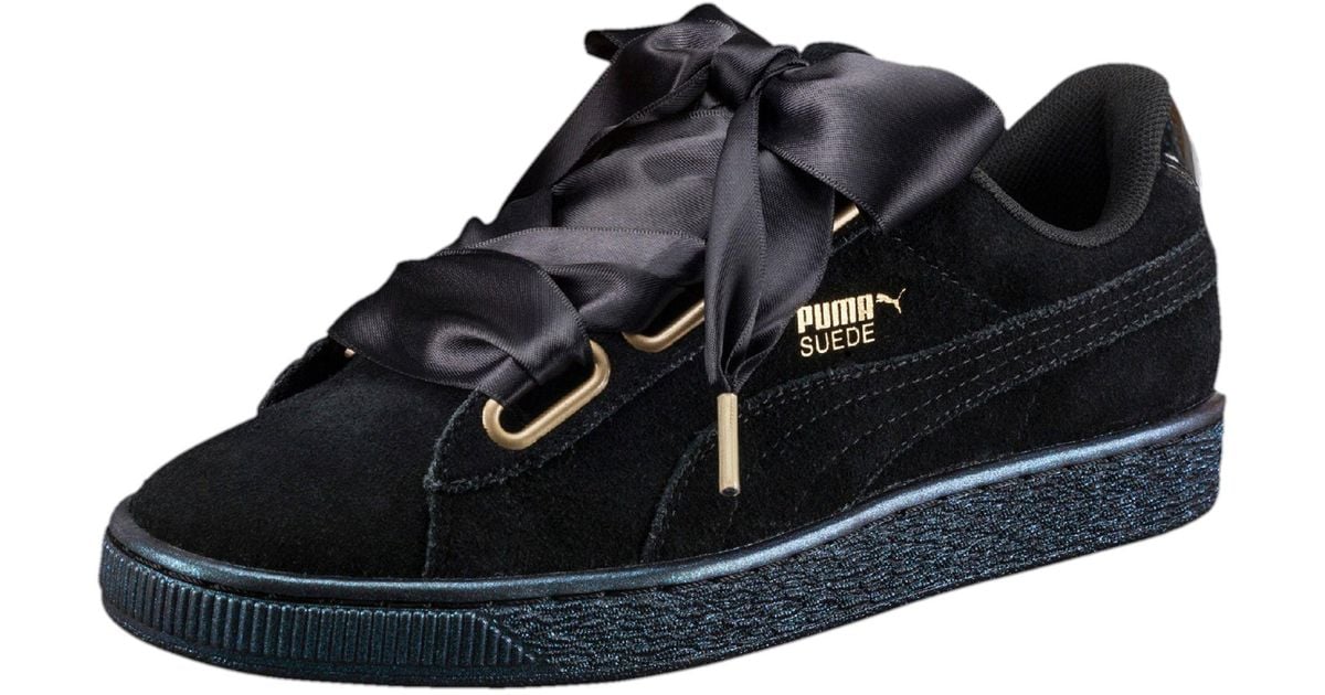 Puma Heart Satin Black Puma Heart Satin Black